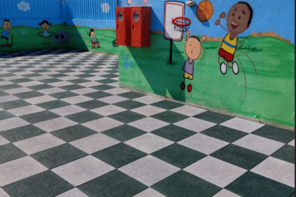 Aplicação dos pisos em revendas